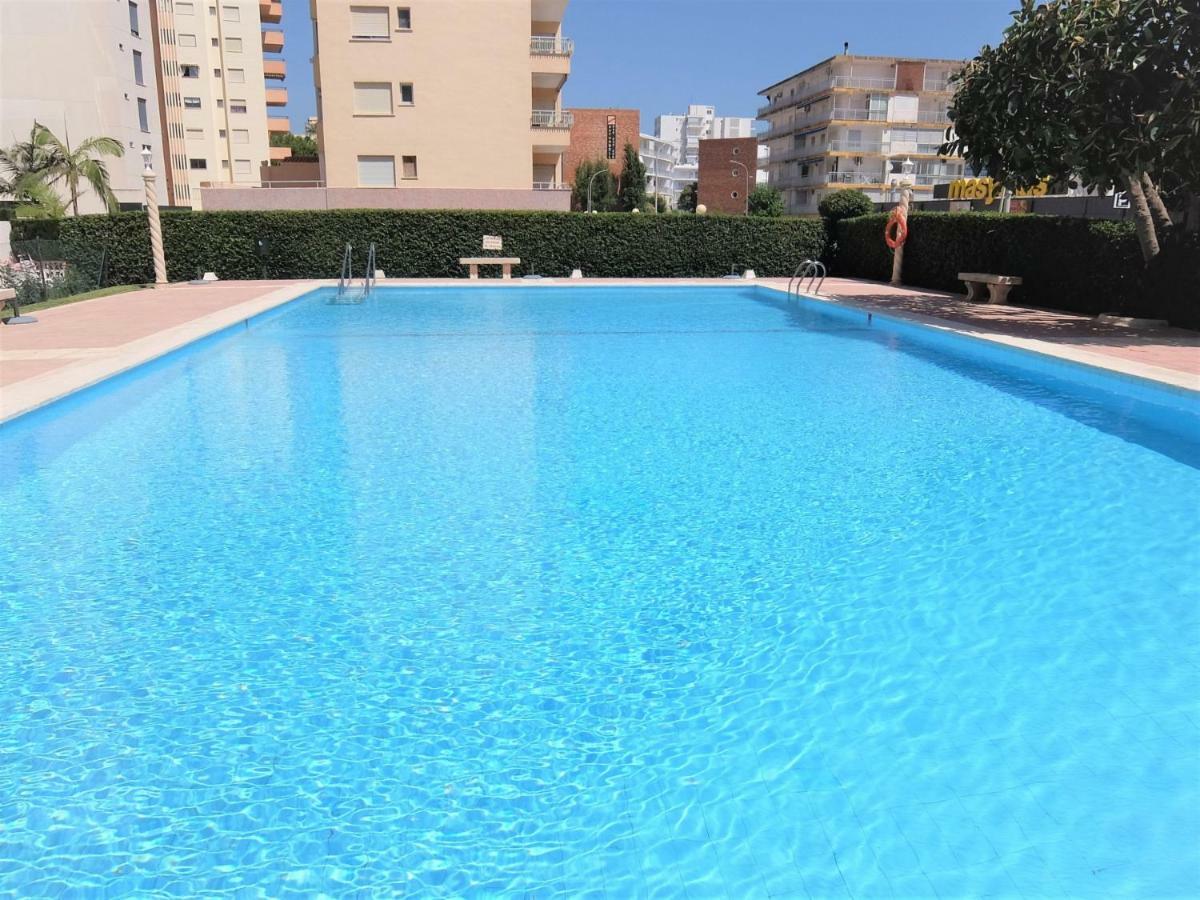 Apartamento Con Piscina Y Parking Apartment Gandia Bagian luar foto