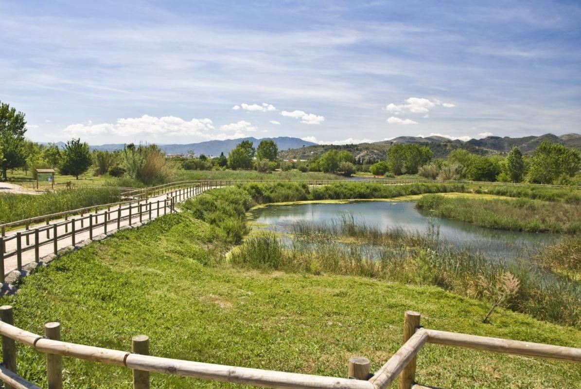 Apartamento Con Piscina Y Parking Apartment Gandia Bagian luar foto